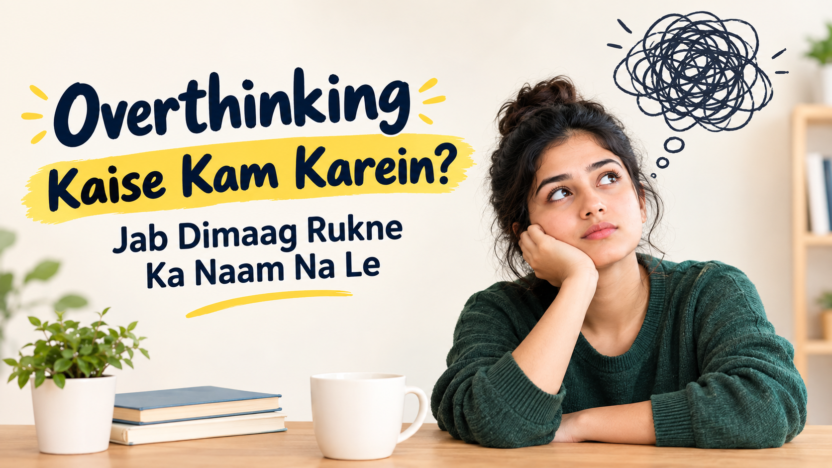 Overthinking Kaise Kam Karein? Jab Dimaag Rukne Ka Naam Na Le