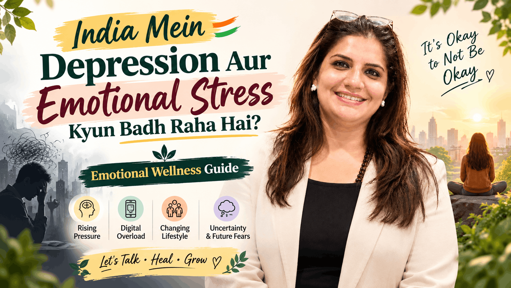 India Mein Depression Aur Emotional Stress Kyun Badh Raha Hai? | Emotional Wellness Guide