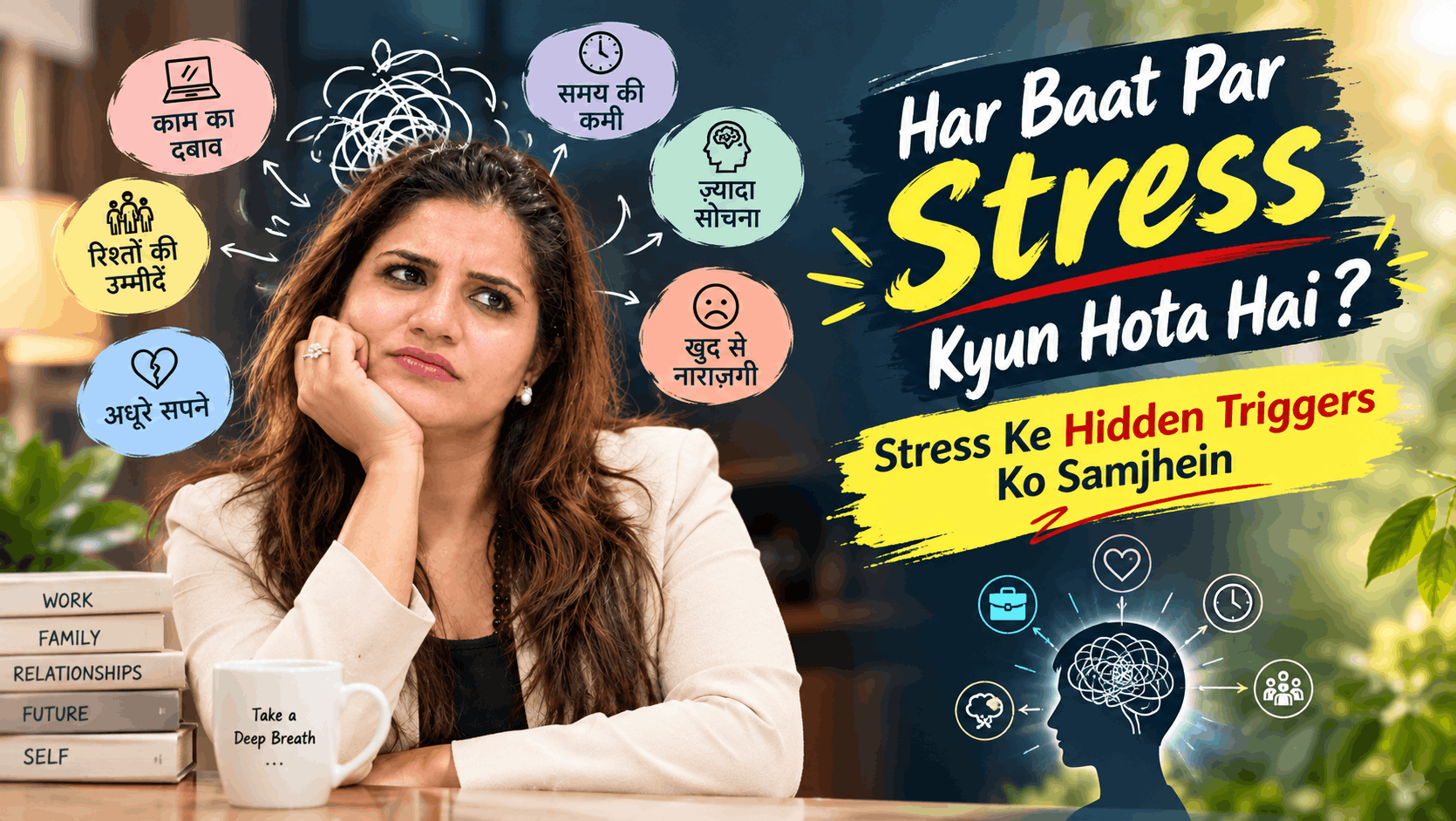 Har Baat Par Stress Kyun Hota Hai? Stress Ke Hidden Triggers Ko Samjhein