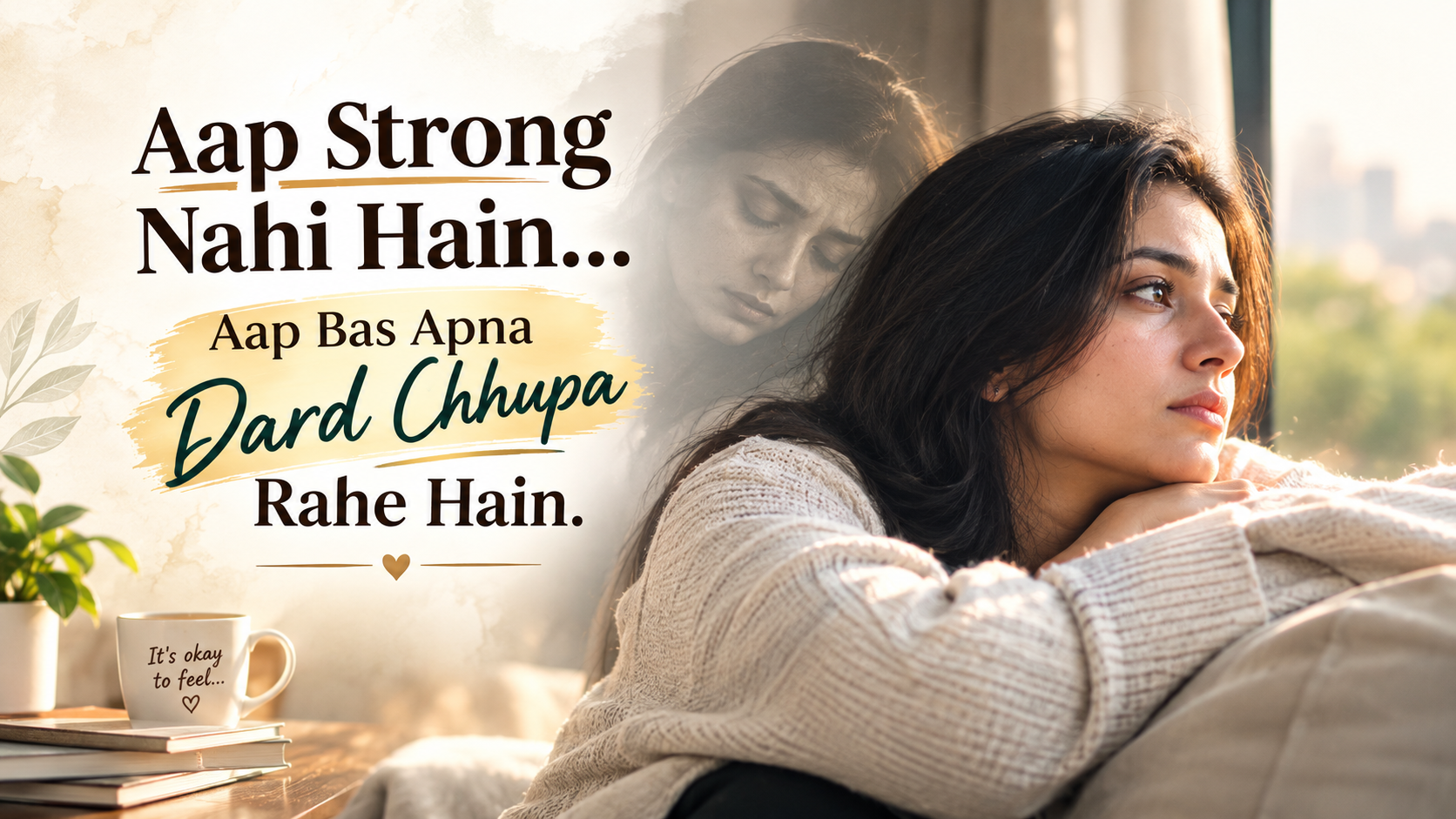 Aap Strong Nahi Hain… Aap Bas Apna Dard Chhupa Rahe Hain